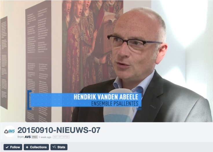 Interview AVS Mystieke Muziek Hendrik Vanden Abeele